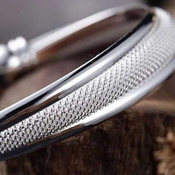 Silver Cuff Bracelet - Picture 2 of 7